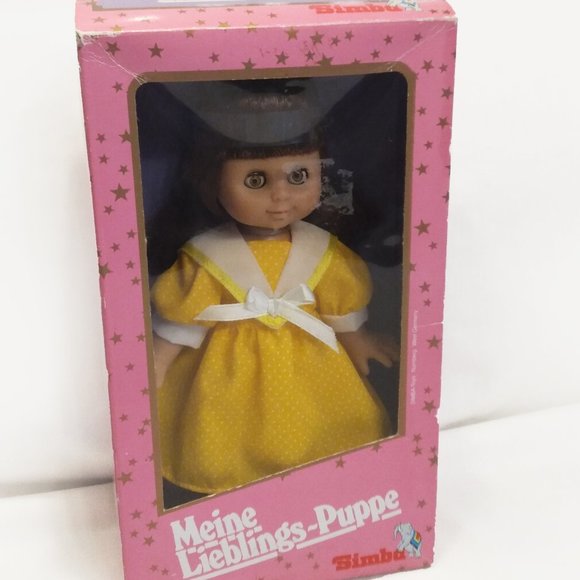 Vtg. 80's/90 Simba Toys Germany-My Darling Little Doll-Meine Lieblings Puppe-NOS - Picture 3 of 10